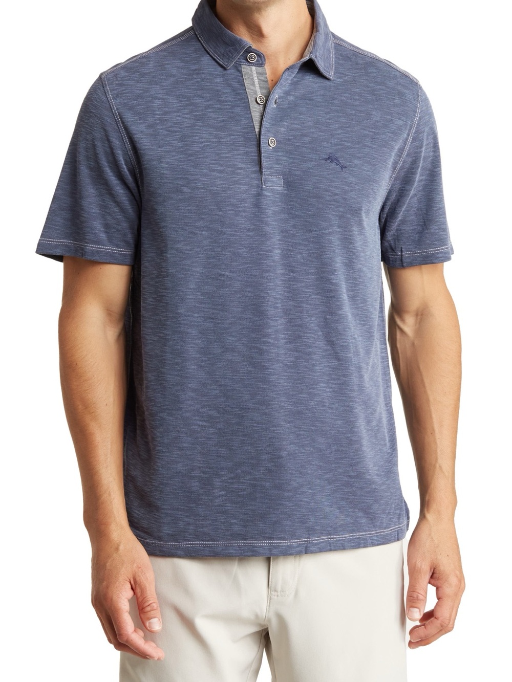 Tommy Bahama Paradiso Polo in Denim Fisherman Blue Men’s L NWT